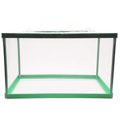 Krabice pro chovatele akvarijních ryb, box pro izolaci ryb, box pro líhnutí, inkubátor pro mladé ryby, líheň pro izolaci vody (zelená)