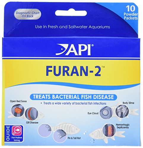 Fish and Aquatic Supplies Furan - 10 práškových paketů